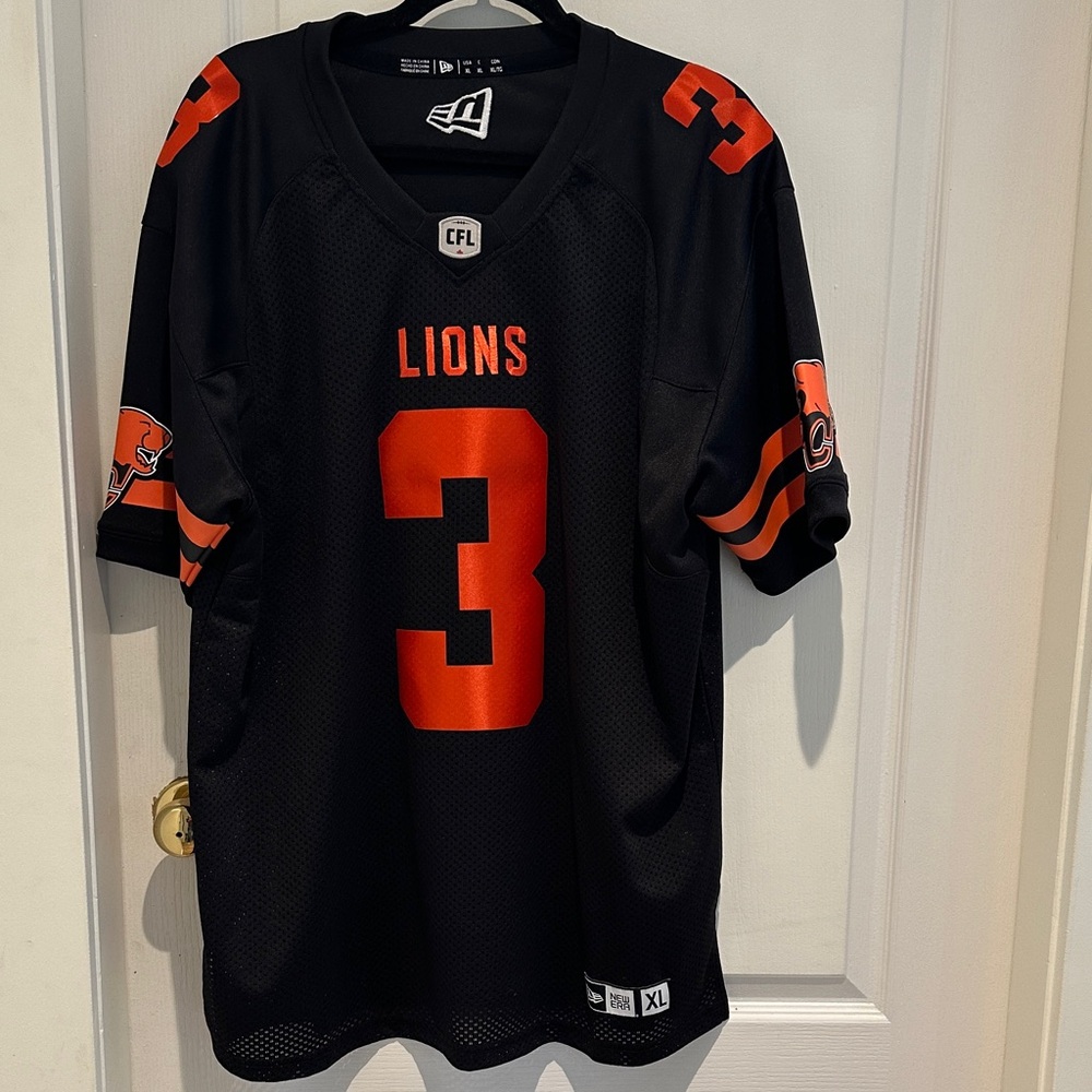BCLions football jersey (like new)